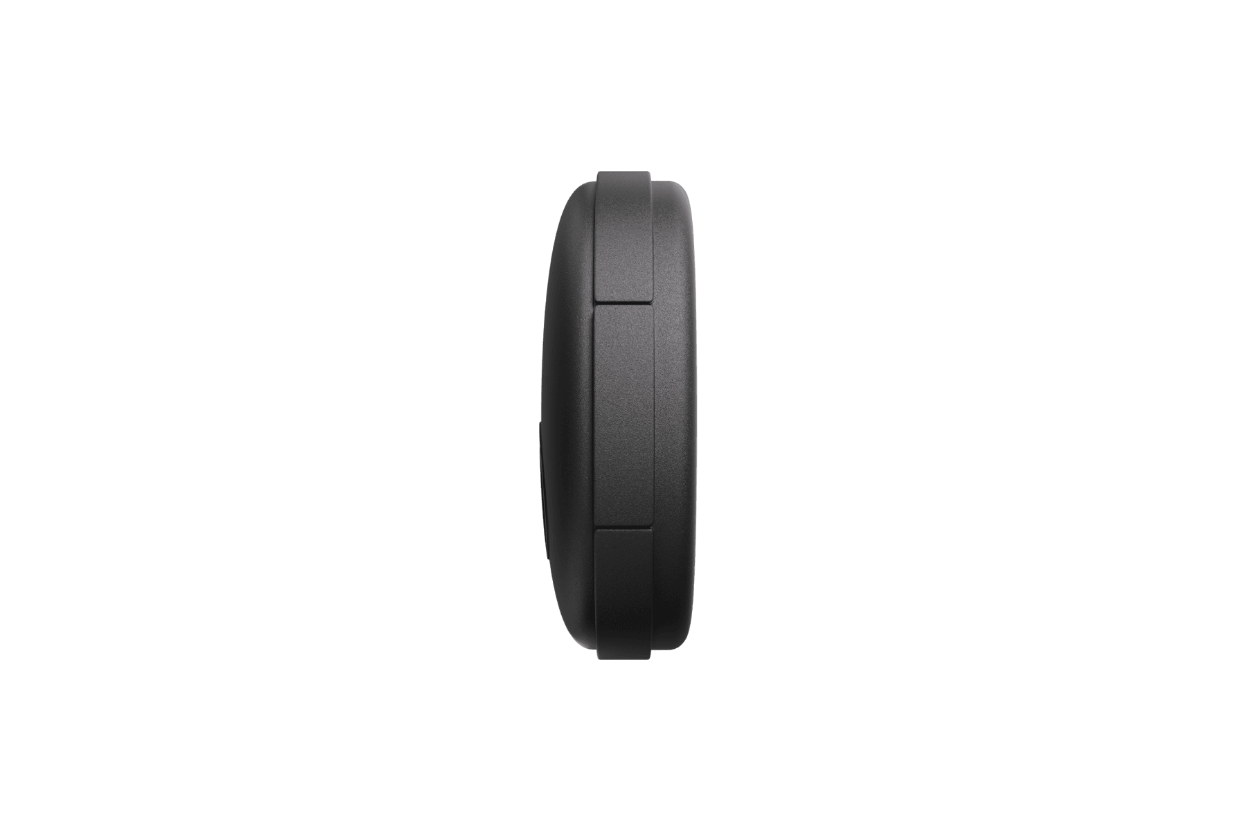 A side-facing image of a Life360 Tile Sticker 2pk - Black