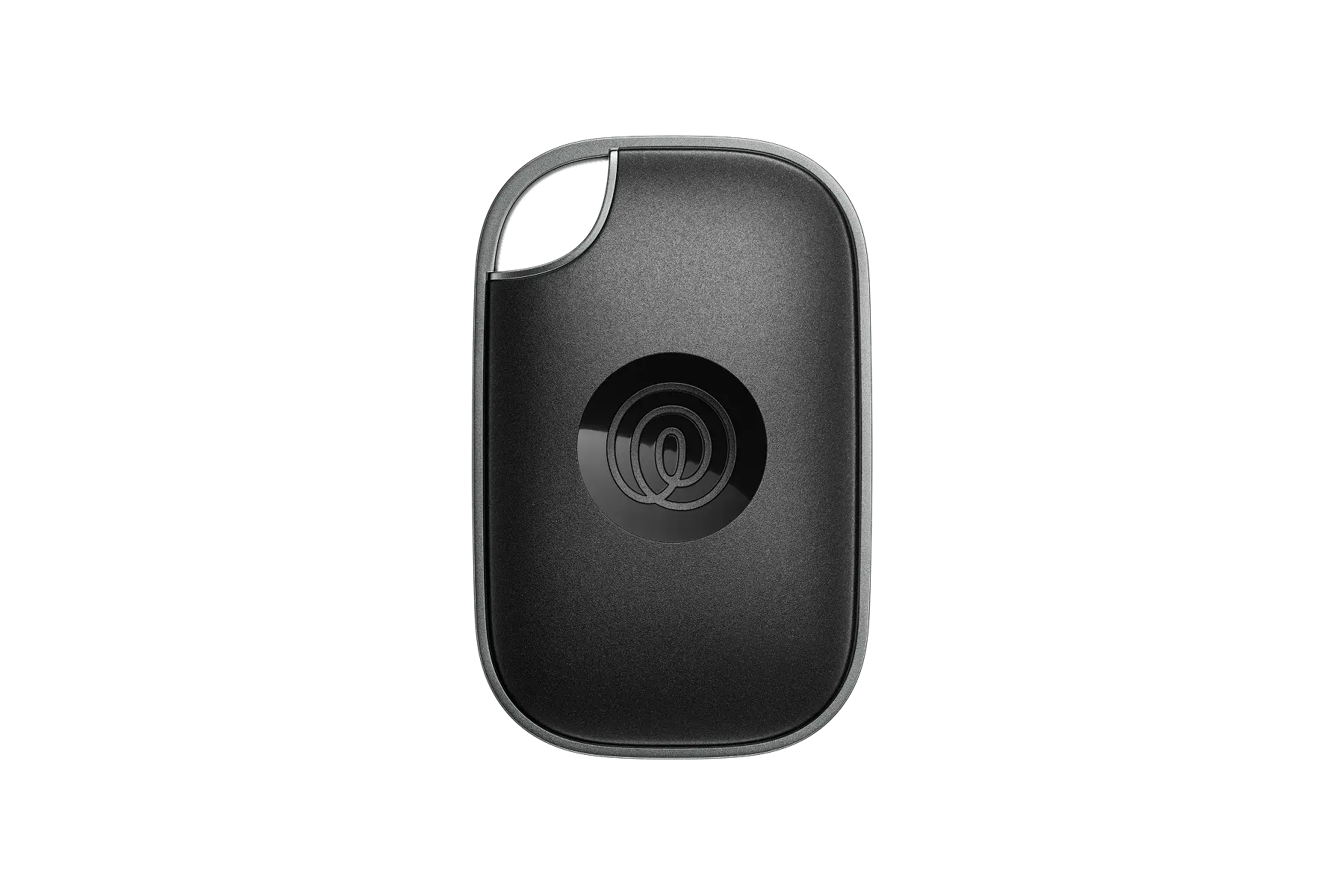 A front-facing image of a Life360 Tile Pro - Black