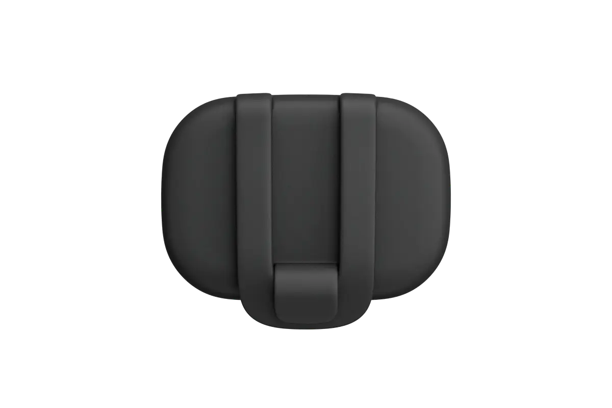 Image of Back of Black GPS Tracker with clip