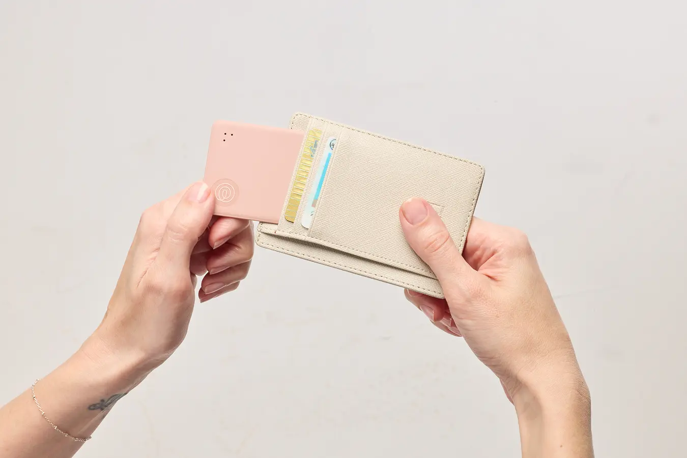 Image of Tile Slim- Blush in wallet