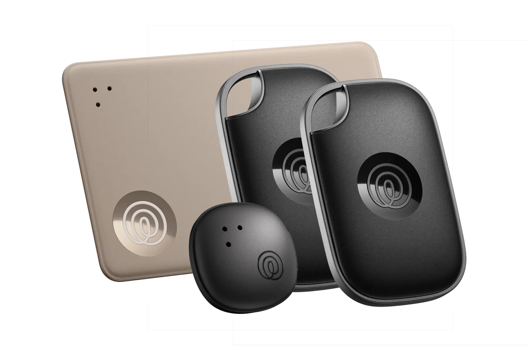 A profile image of a Life360 Tile Pro Essential Color 4pk - Black and Slate