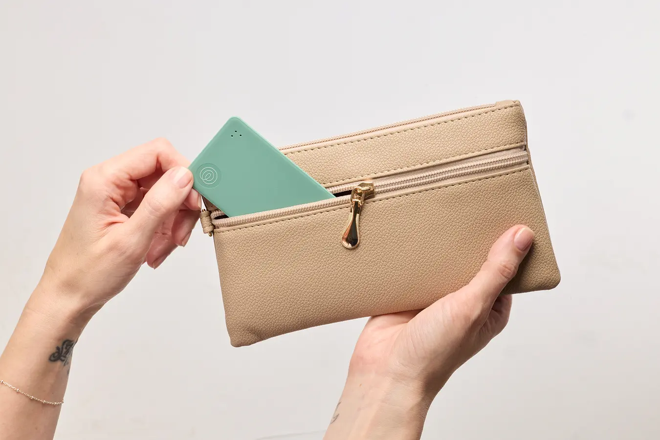 Image of Tile Slim- Seaglass in wallet