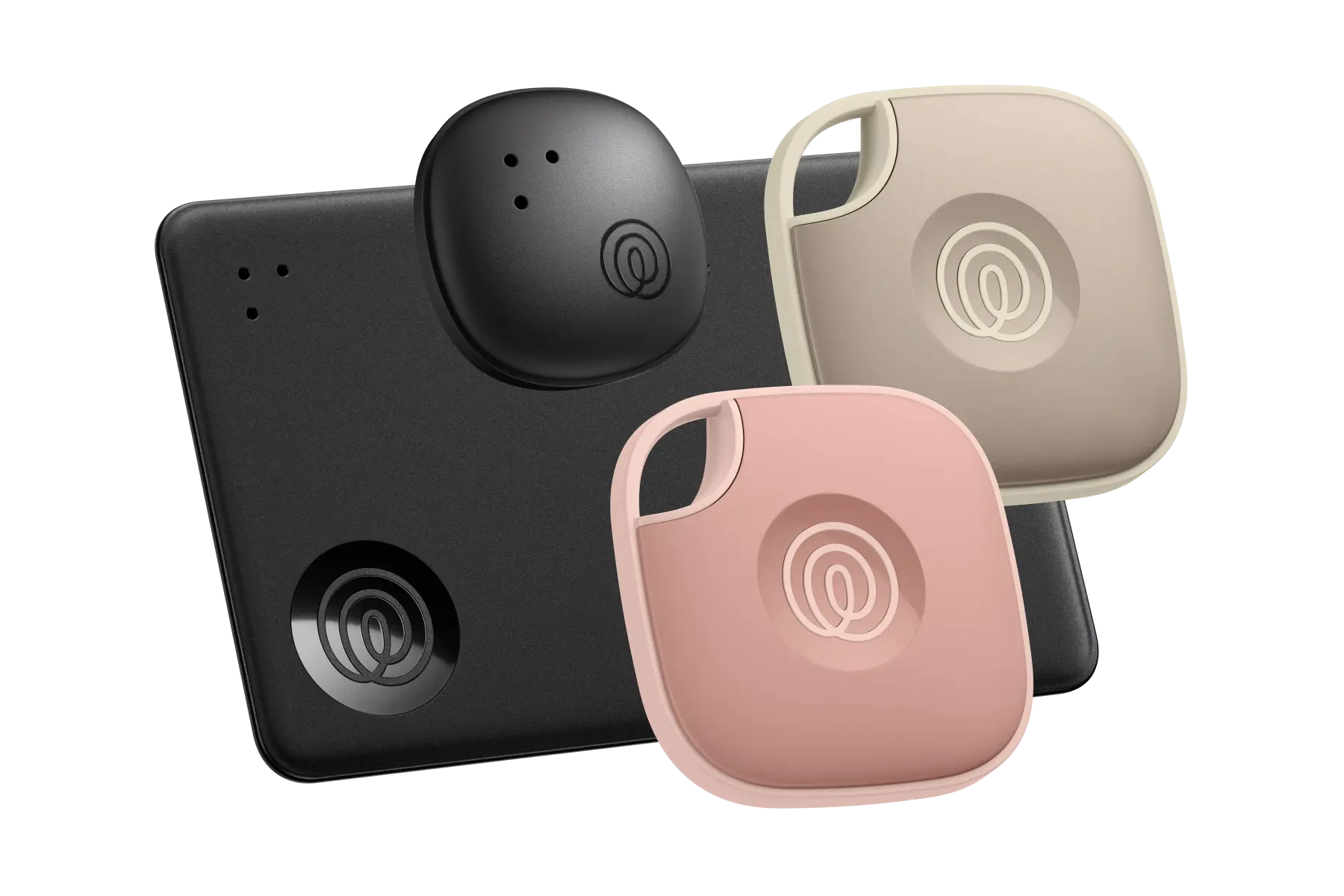 A profile image of a Life360 Tile Essentials 4pk - Blush, Slate, Black
