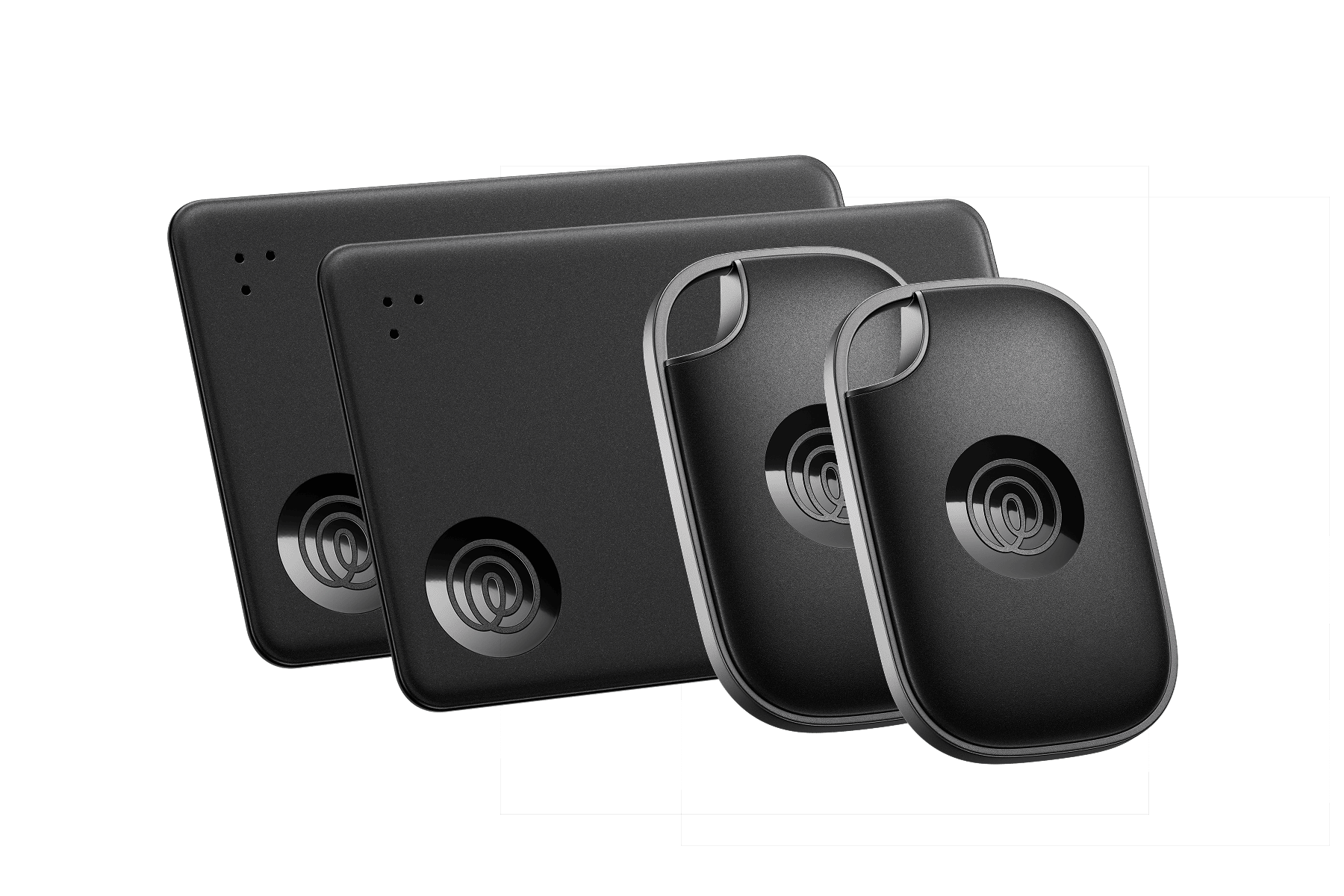 A profile image of a Life360 Tile Slim and Pro 4pk - Black