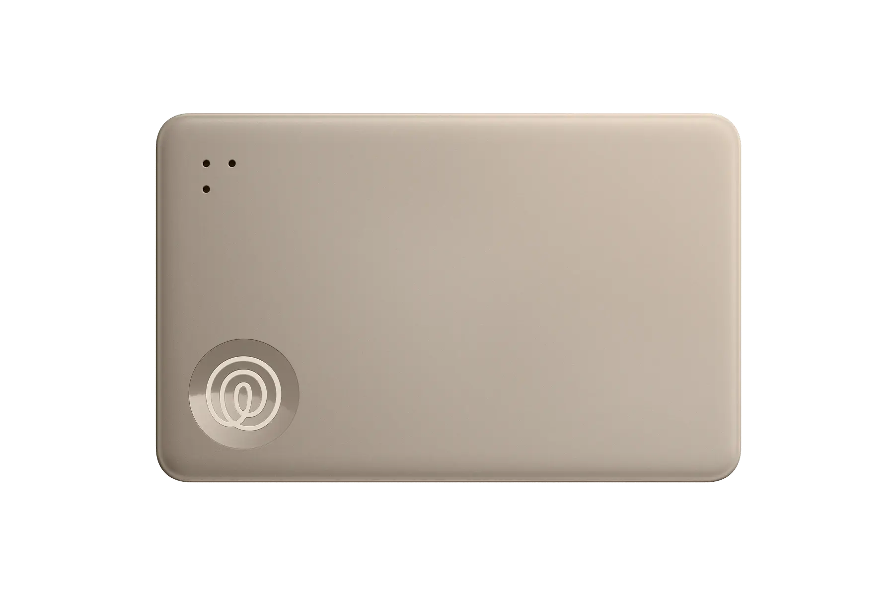 A front-facing image of a Life360 Tile Slim - Slate