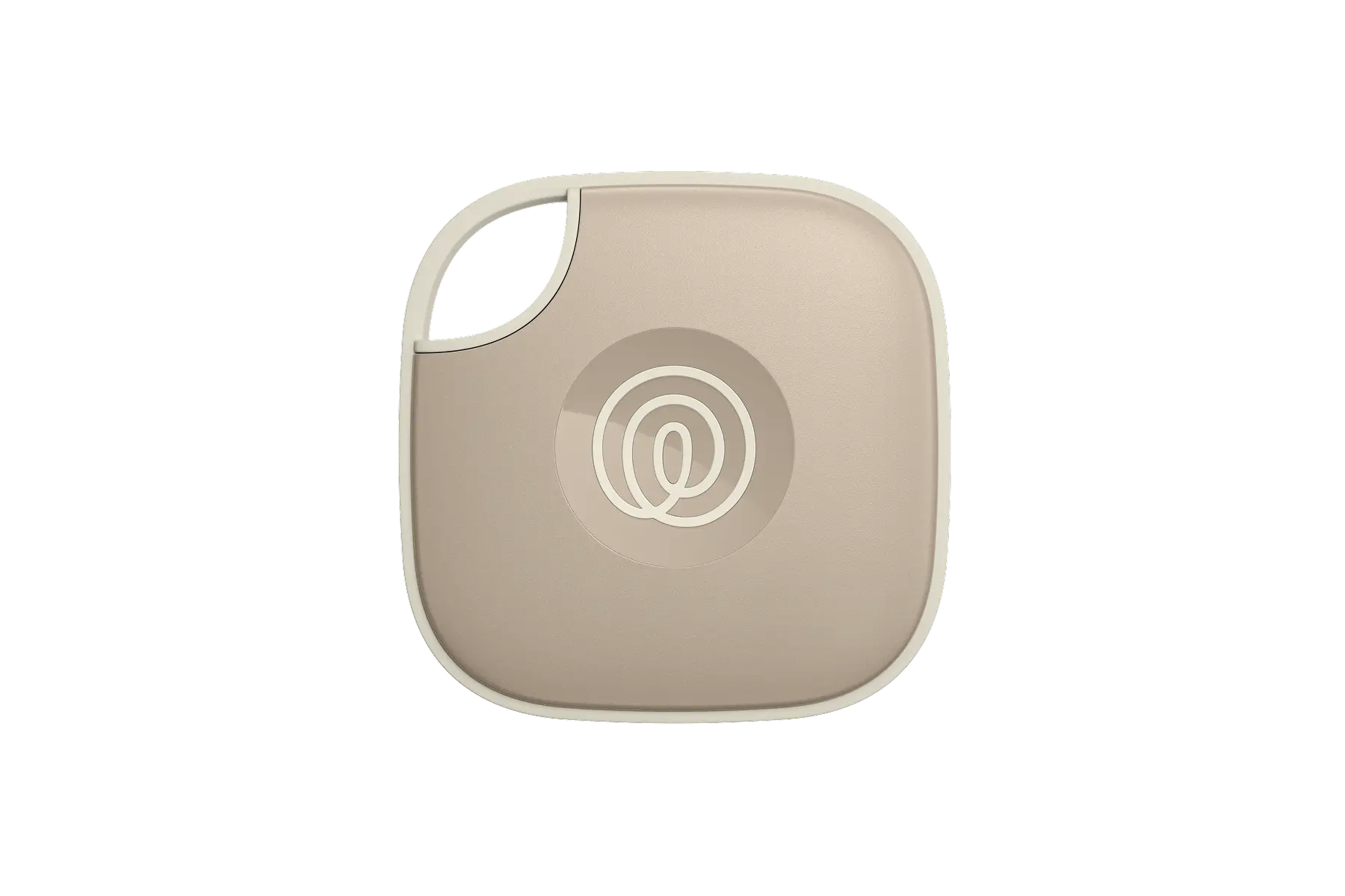 A front-facing image of a Life360 Tile - Slate