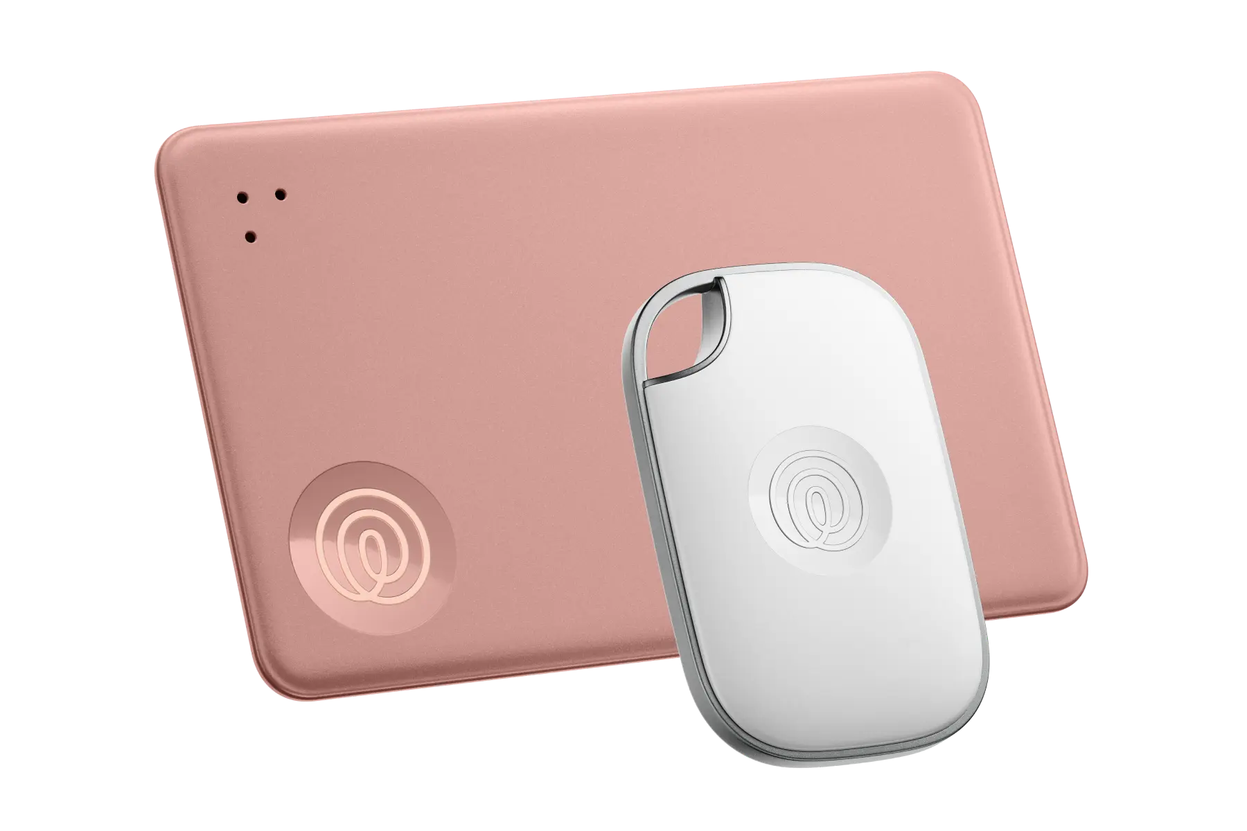 A profile image of a Life360 Tile Performance Color 2pk - White and Blush