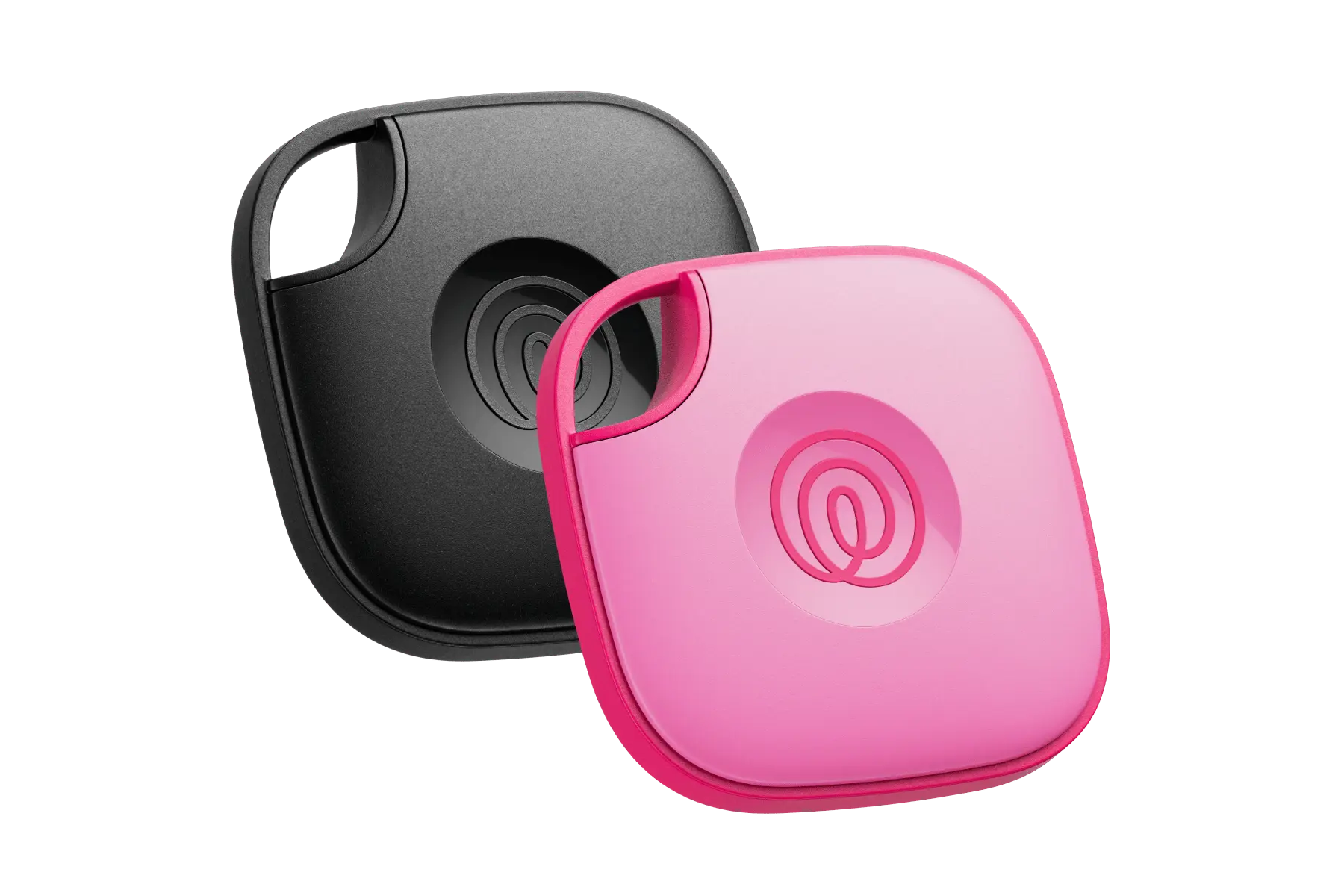 A profile image of a Life360 Tile 2pk - Pink Punch and Black