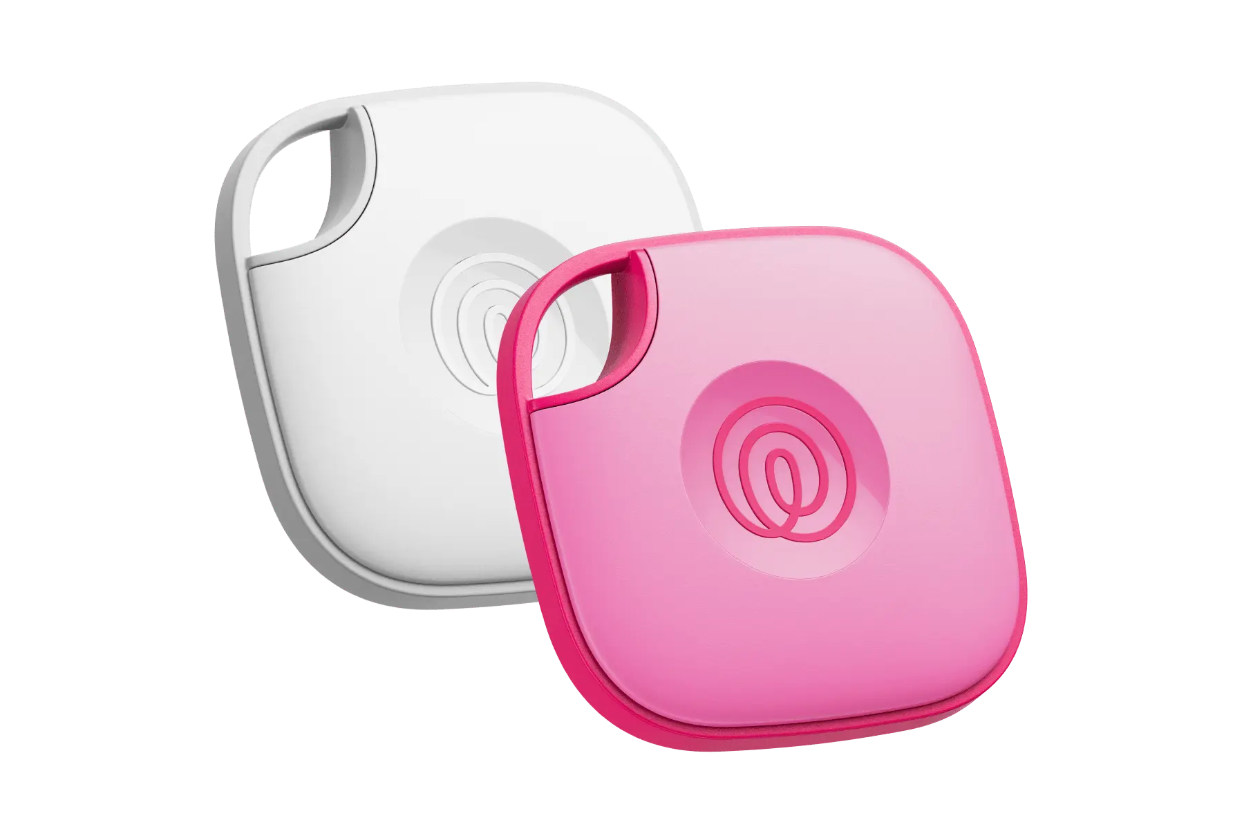 A profile image of a Life360 Tile 2pk - Pink Punch and White