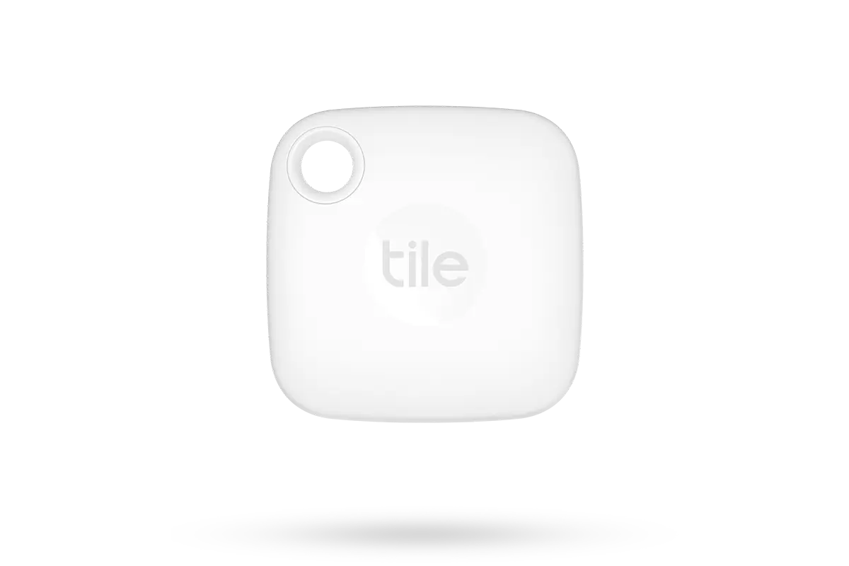A front-facing image of the White Tile Mate