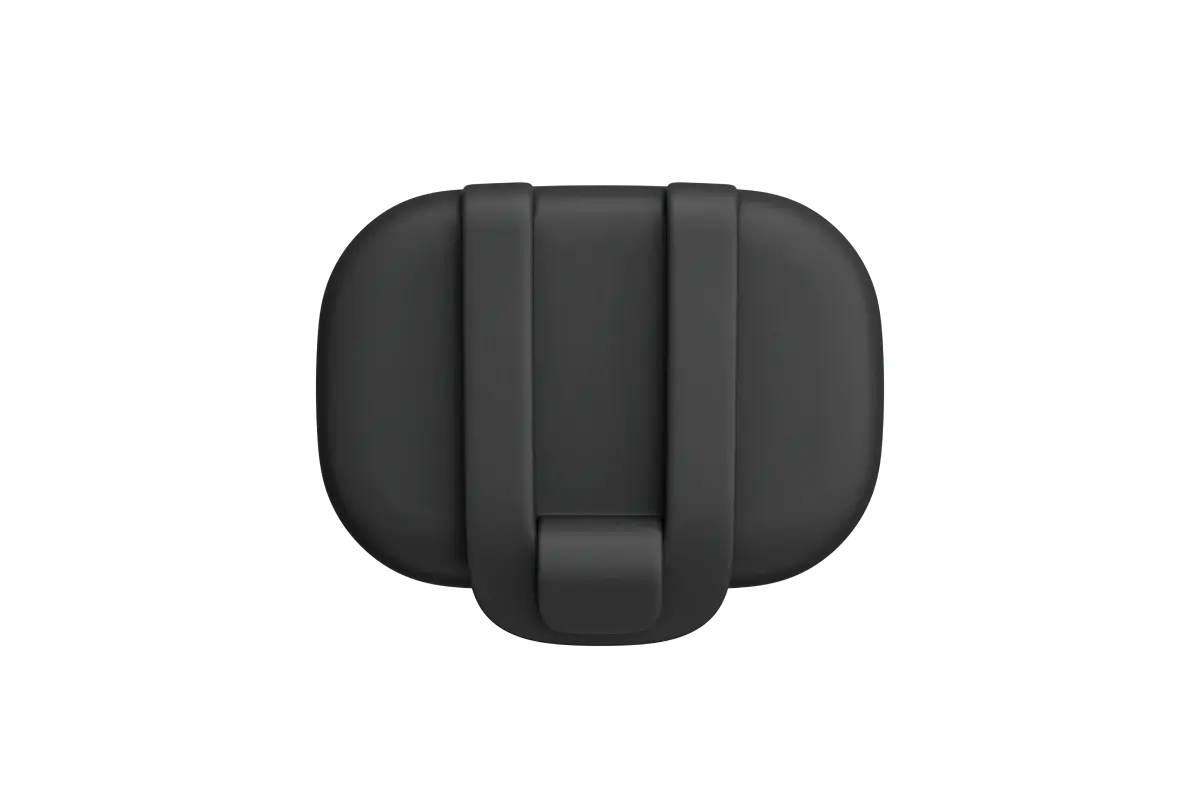 Image of Back of Black GPS Tracker with clip