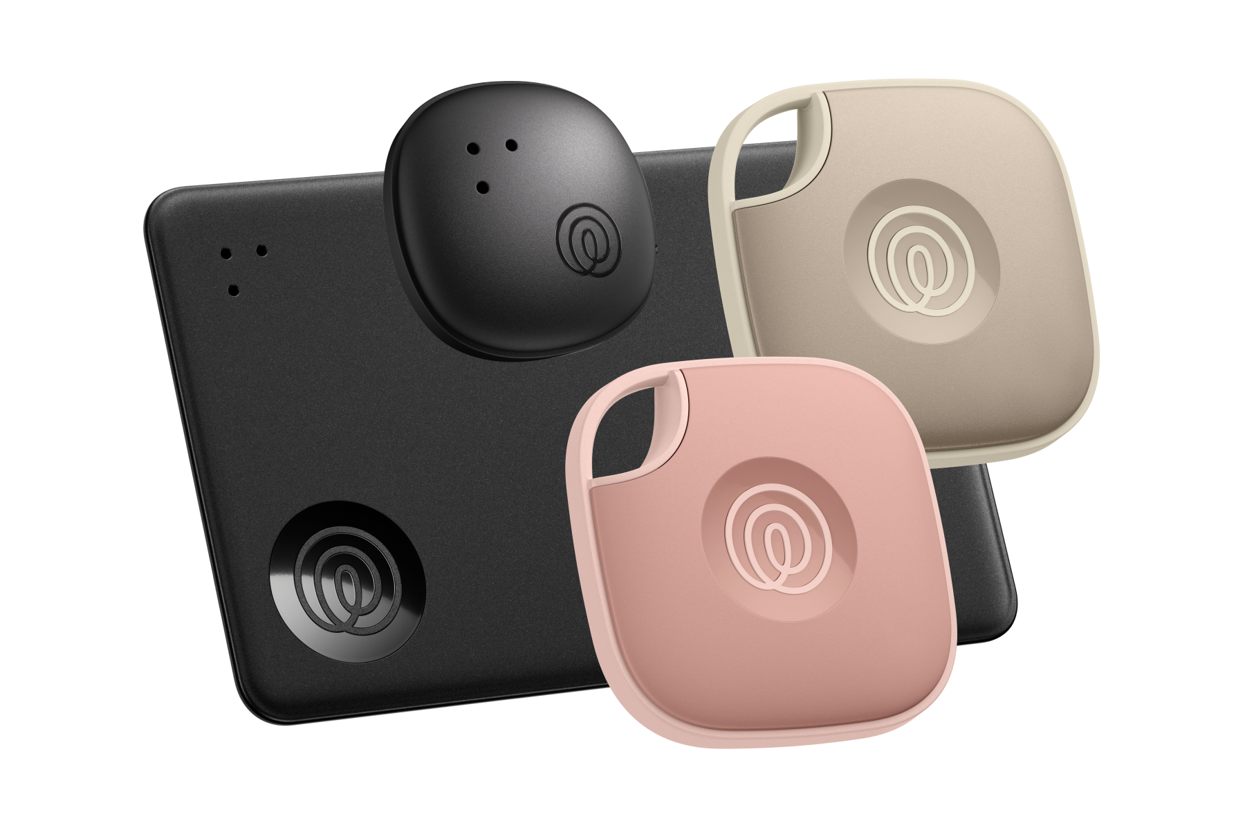 A profile image of a Life360 Tile Essentials 4pk - Blush, Slate, Black
