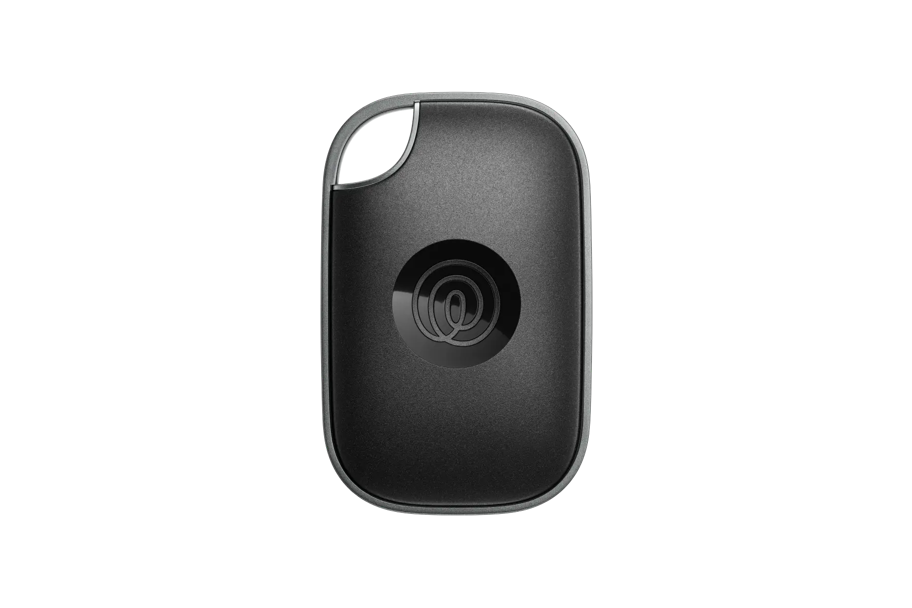 A front-facing image of a Life360 Tile Pro - Black