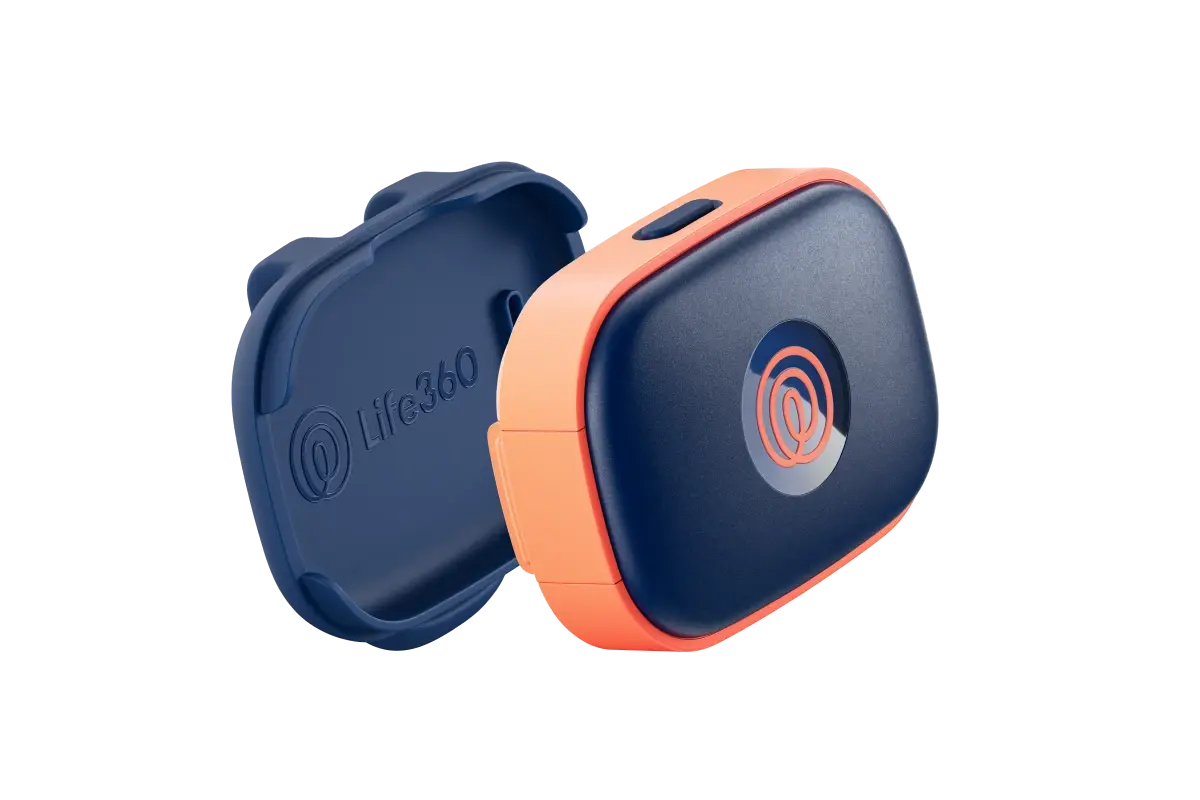 Image of 2 pieces of navy blaze pet gps tracker