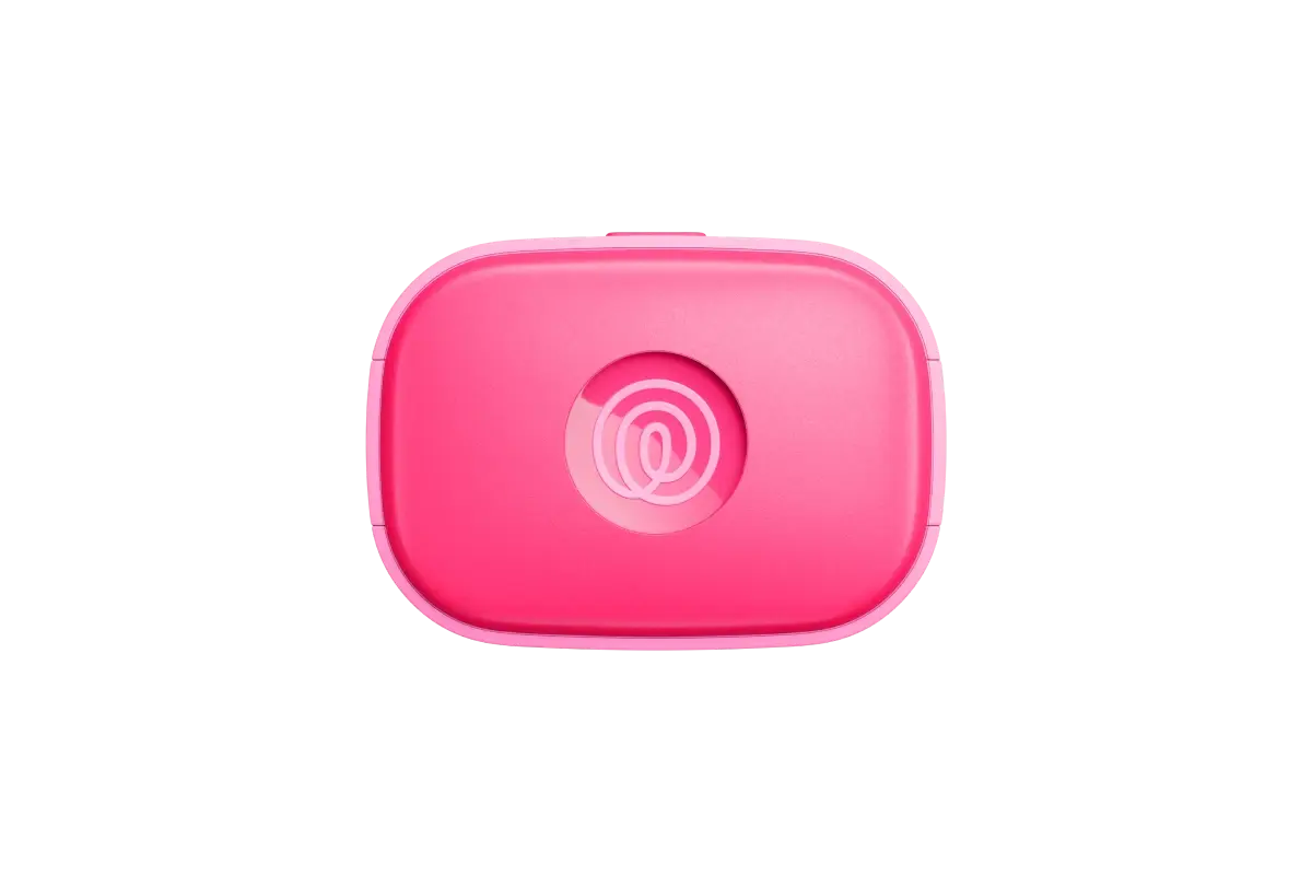 Image of Front of Pink Punch GPS Tracker