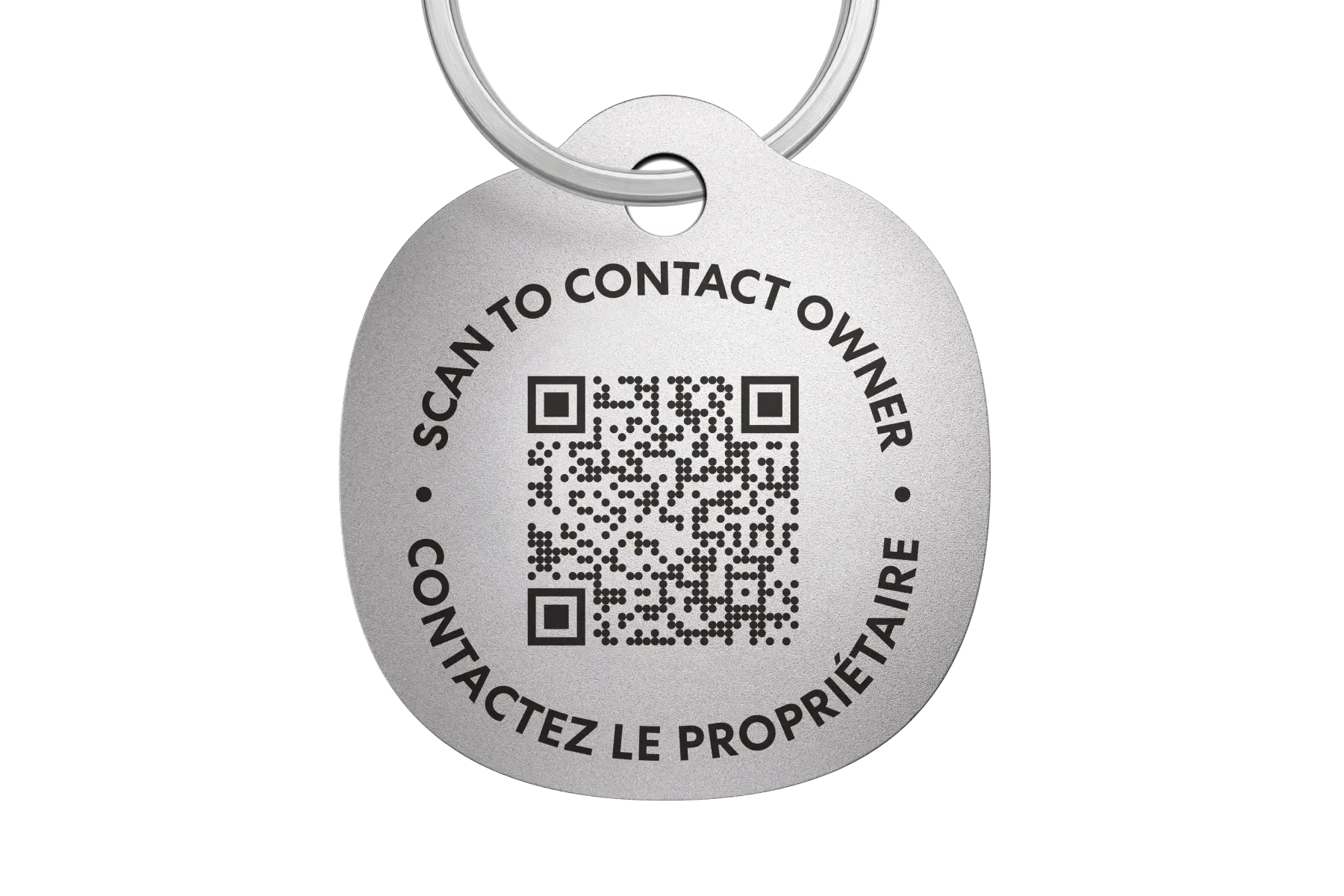 Image of the back of the Life360Pet Tag