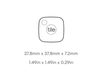 Dimensions of a Tile Mate (2022)