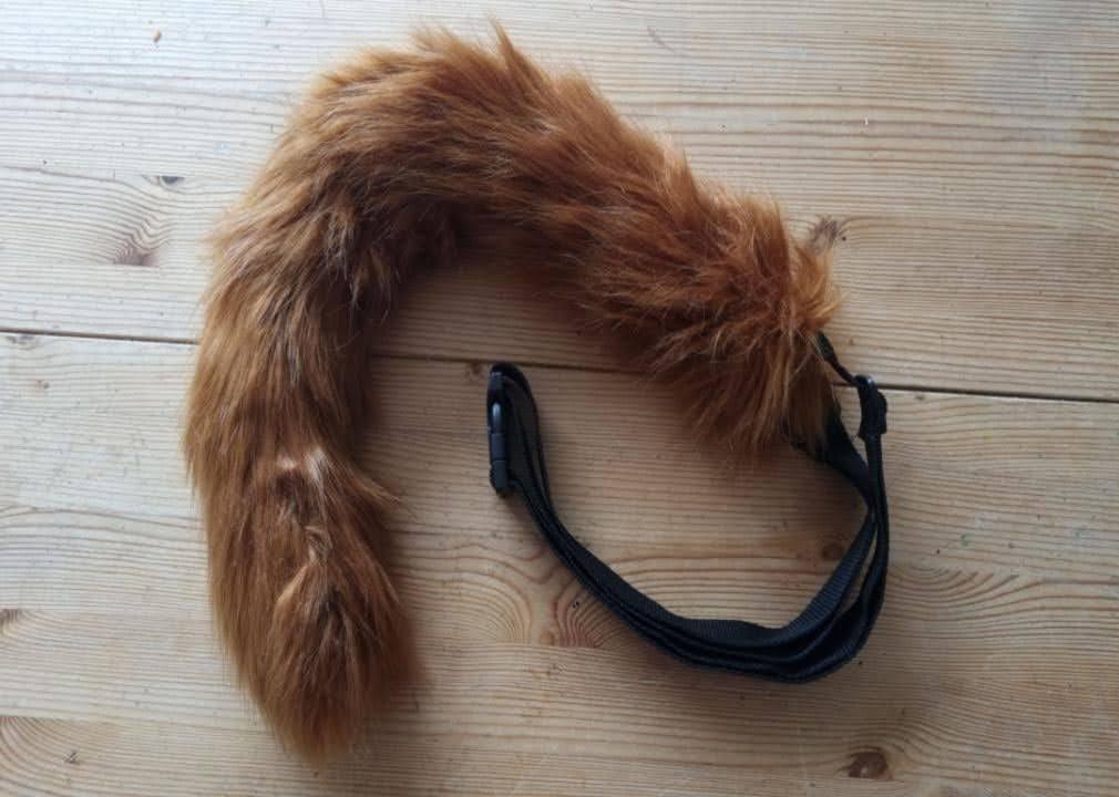 a faux fox tail
