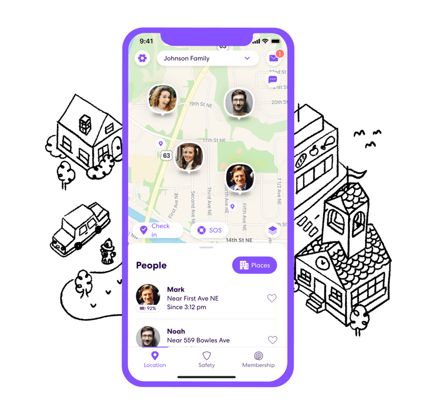360 Tracker Life360 | Family Tracking App | Location Sharing & Family Safety