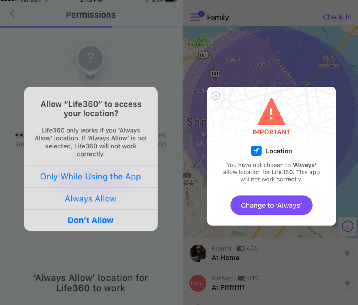 Life360 Not Updating 